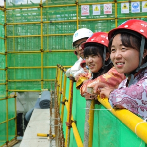 走进西藏非物质文化遗产博物馆项目工地